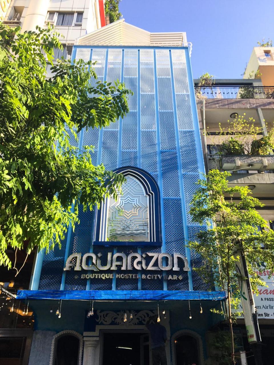 הו צ'י מין סיטי Aquarizon Boutique Hostel & City Bar מראה חיצוני תמונה